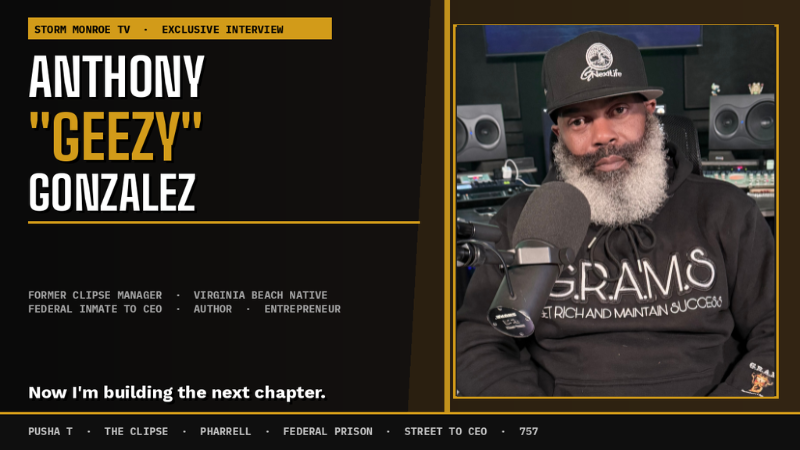 Anthony \"Geezy\" Gonzalez: Virginia\'s Cocaine Kingpin, The Clipse, Pusha T & Life After Federal Prison